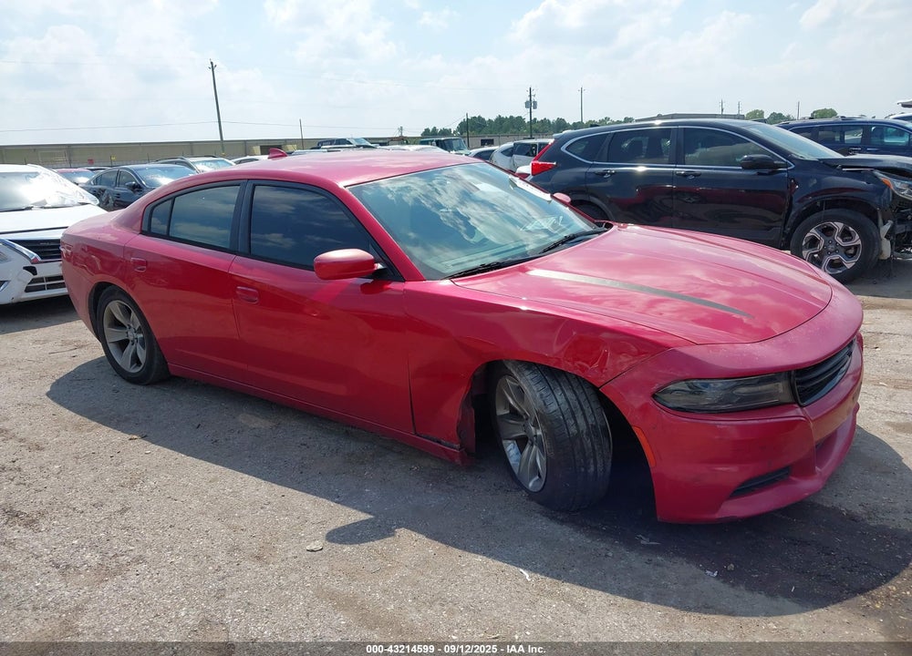 2016 DODGE CHARGER SXT VIN: 2C3CDXHG0GH154231