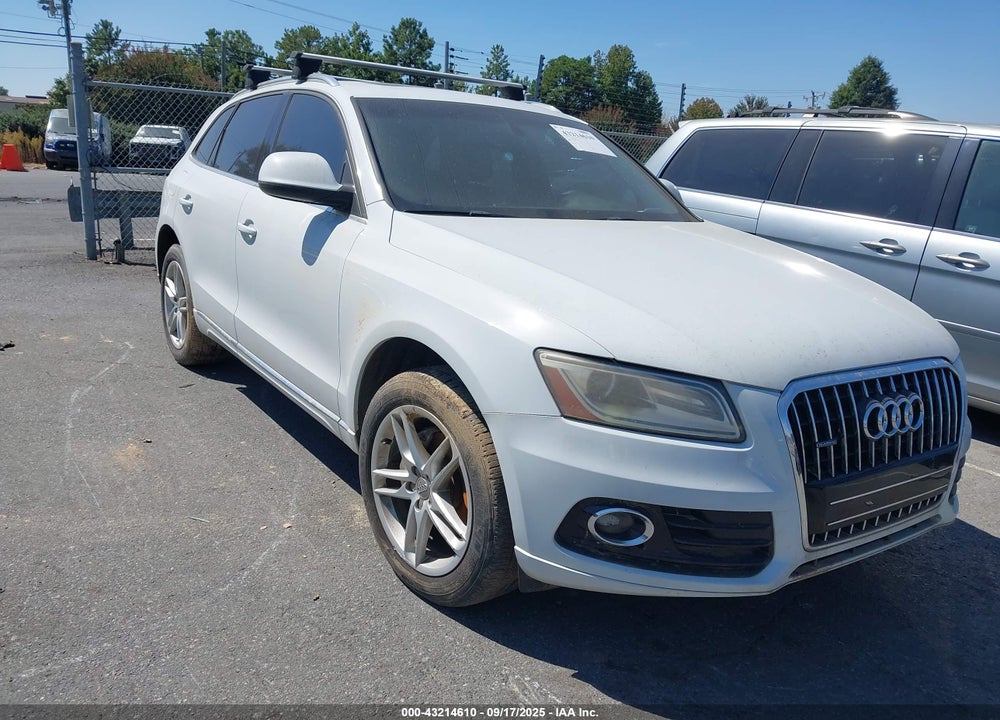 2014 AUDI Q5 2.0T PREMIUM VIN: WA1LFAFP7EA016620