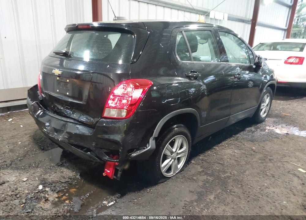 2020 CHEVROLET TRAX FWD LS VIN: 3GNCJKSB7LL289347