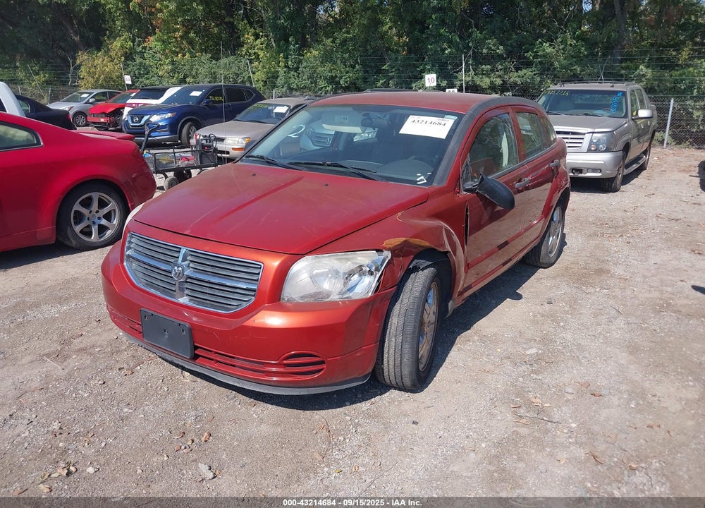 2008 DODGE CALIBER SXT VIN: 1B3HB48B18D507327
