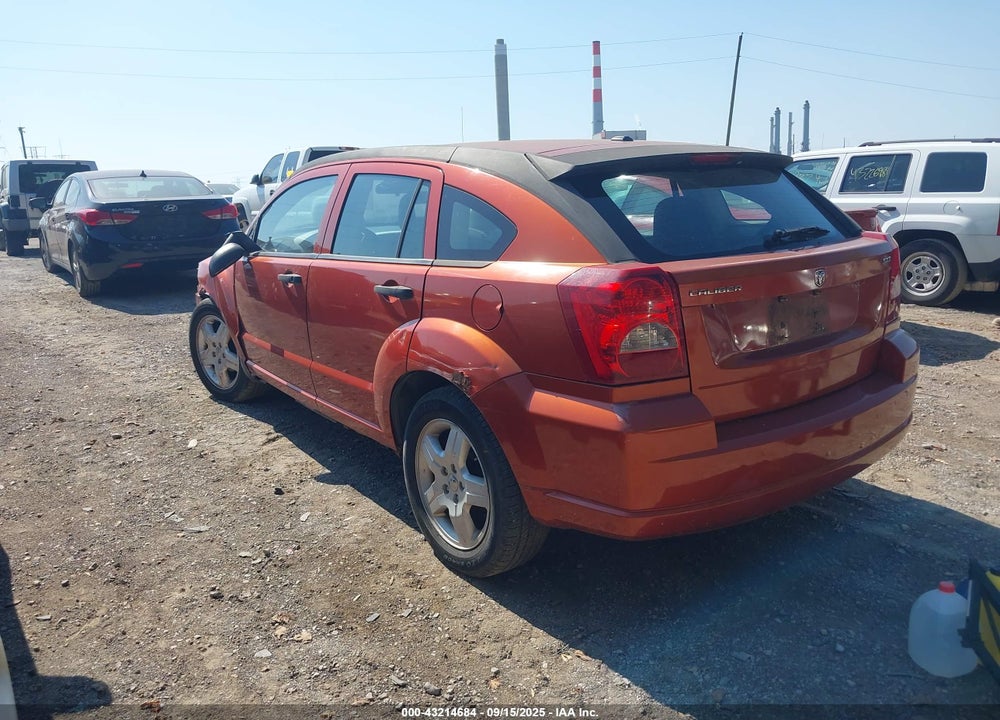 2008 DODGE CALIBER SXT VIN: 1B3HB48B18D507327