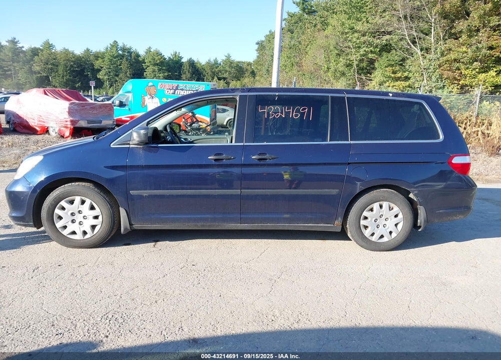 2006 HONDA ODYSSEY LX VIN: 5FNRL382X6B086420