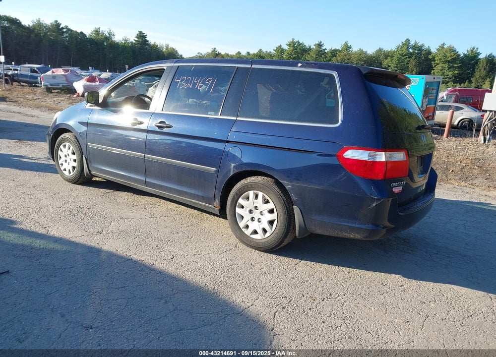 2006 HONDA ODYSSEY LX VIN: 5FNRL382X6B086420