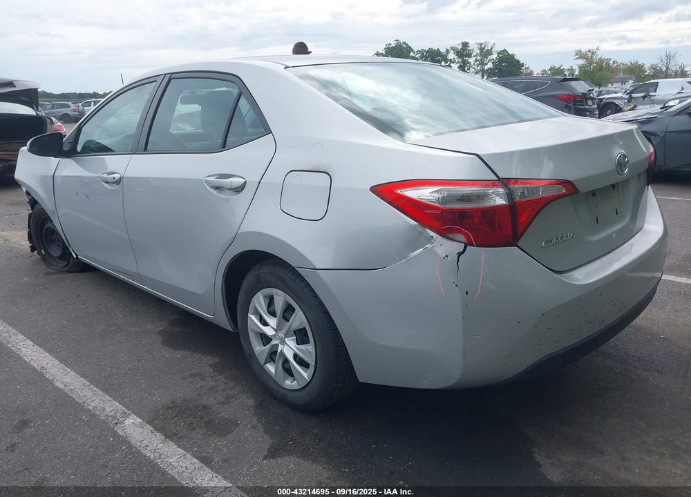 2015 TOYOTA COROLLA VIN: 2T1BURHE2FC430533