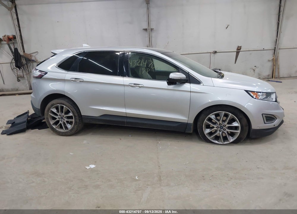 2017 FORD EDGE TITANIUM VIN: 2FMPK4K85HBB33927