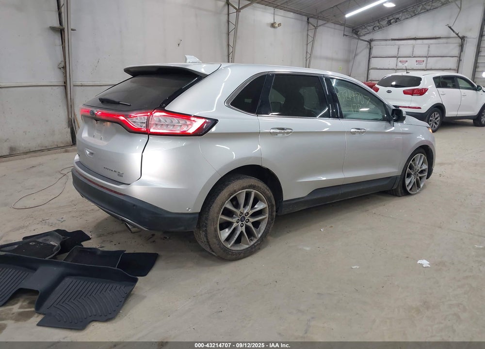 2017 FORD EDGE TITANIUM VIN: 2FMPK4K85HBB33927