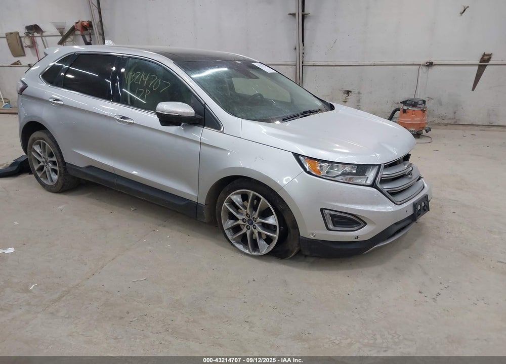 2017 FORD EDGE TITANIUM VIN: 2FMPK4K85HBB33927