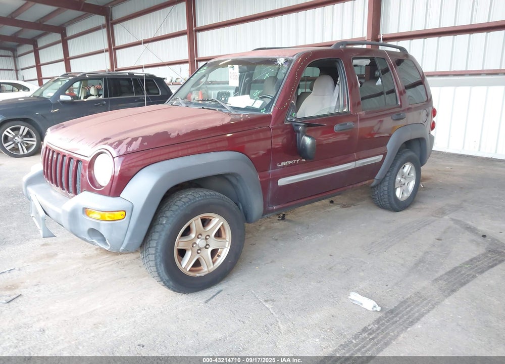 2002 JEEP LIBERTY SPORT VIN: 1J8GL48K72W294086