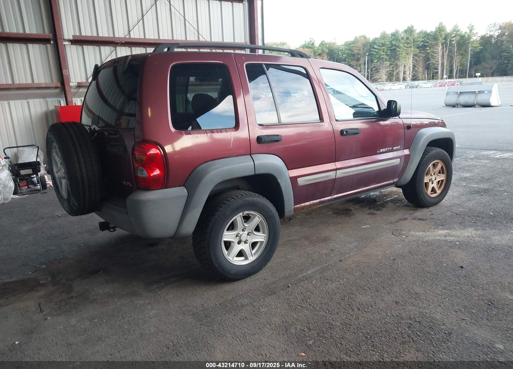 2002 JEEP LIBERTY SPORT VIN: 1J8GL48K72W294086