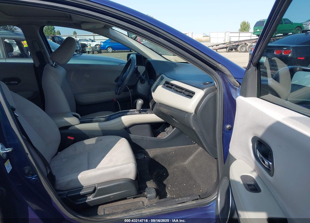 2016 HONDA HR-V VIN: 3CZRU6H51GM737093