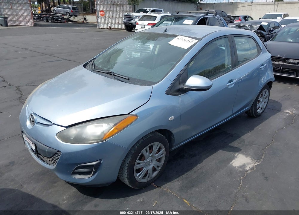 2013 MAZDA 2 VIN: JM1DE1KZ1D0161824
