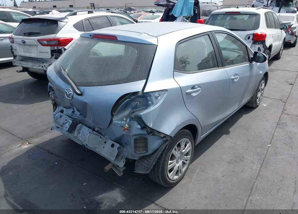2013 MAZDA 2 VIN: JM1DE1KZ1D0161824