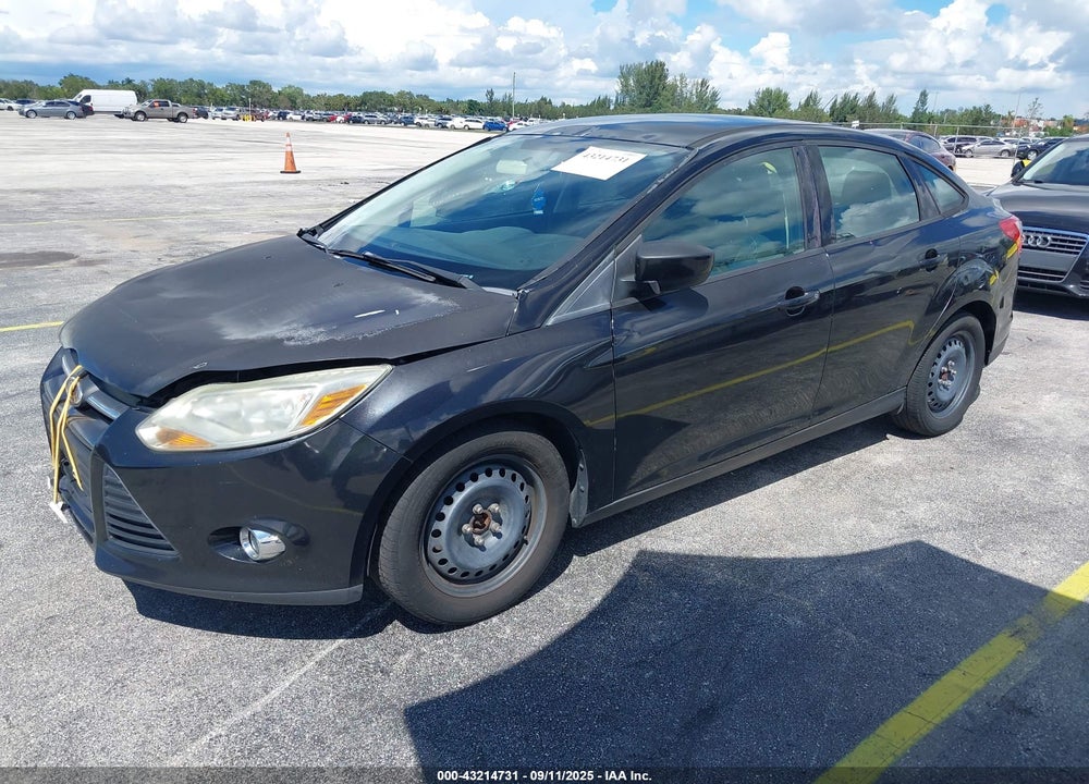 2012 FORD FOCUS SE VIN: 1FAHP3F27CL337587