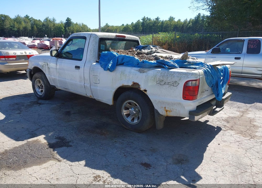 2005 FORD RANGER EDGE/XL/XLT VIN: 1FTYR11U95PA58770