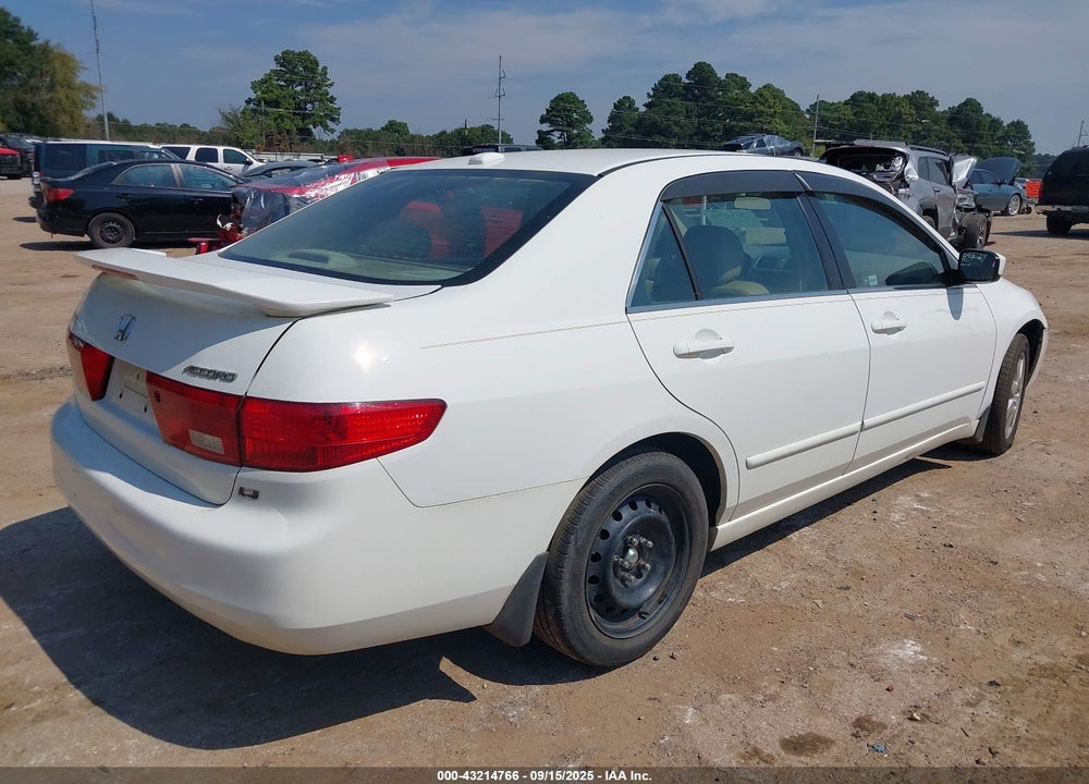 2005 HONDA ACCORD 3.0 EX VIN: 1HGCM66585A058206