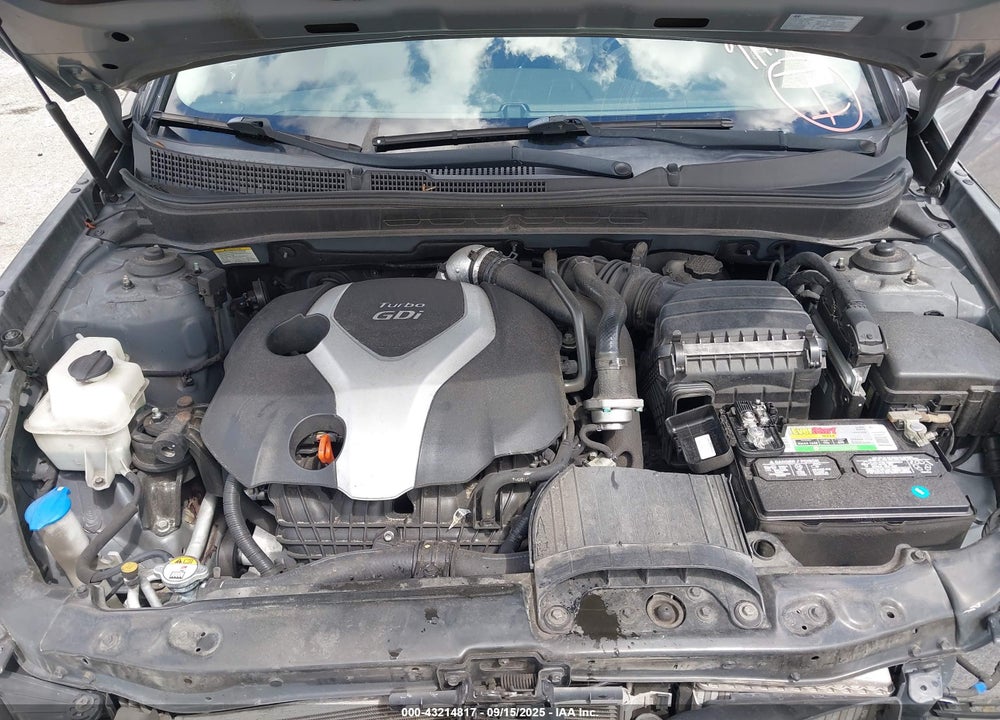 2013 HYUNDAI SONATA LIMITED 2.0T VIN: 5NPEC4AB5DH660774