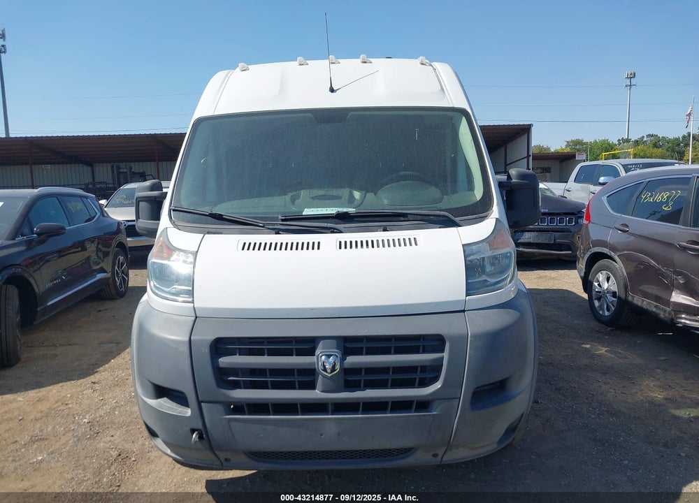 2016 RAM PROMASTER 2500 HIGH ROOF VIN: 3C6TRVCD2GE103945