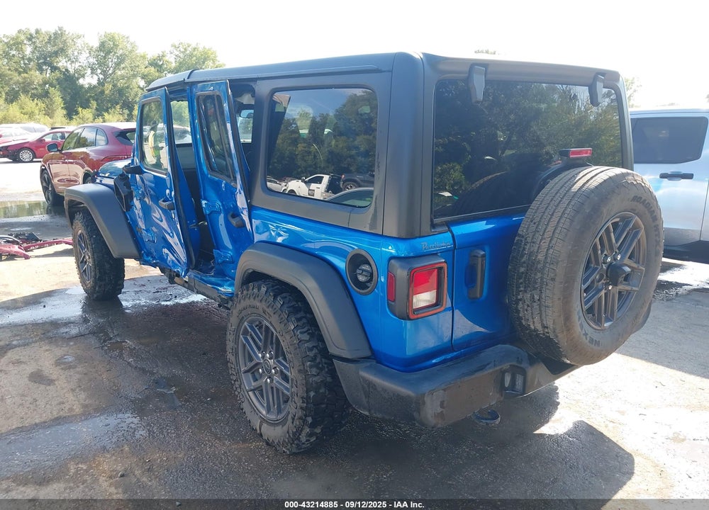 2025 JEEP WRANGLER 4-DOOR SPORT RHD 4X4 VIN: 1C4PJXKN4SW621464