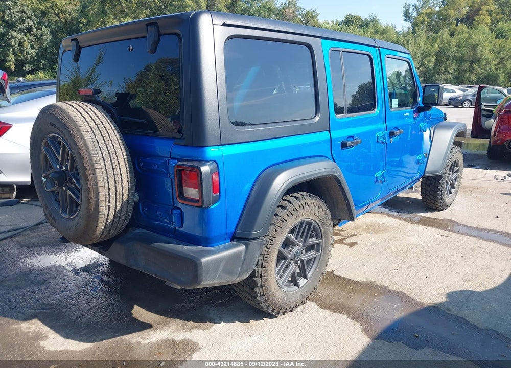 2025 JEEP WRANGLER 4-DOOR SPORT RHD 4X4 VIN: 1C4PJXKN4SW621464