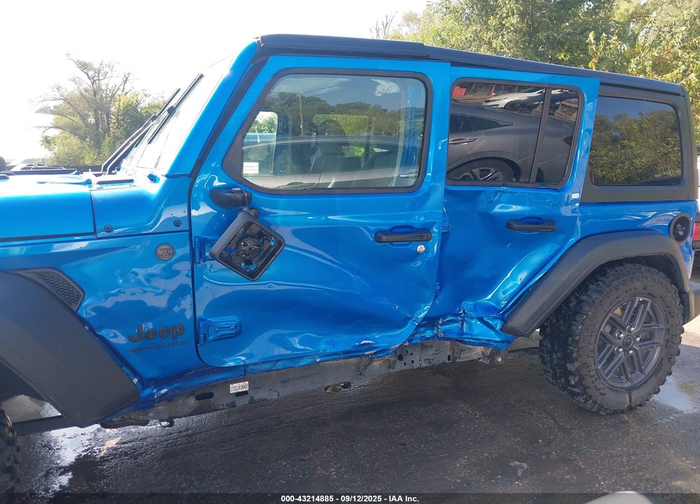 2025 JEEP WRANGLER 4-DOOR SPORT RHD 4X4 VIN: 1C4PJXKN4SW621464