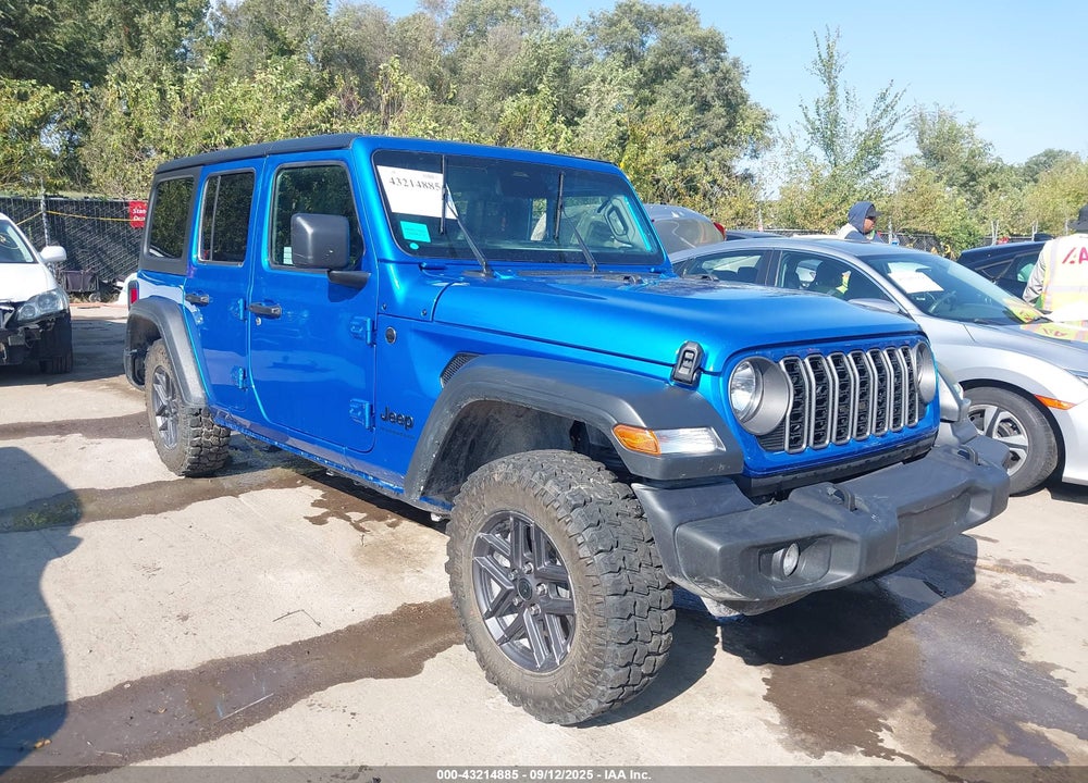 2025 JEEP WRANGLER 4-DOOR SPORT RHD 4X4 VIN: 1C4PJXKN4SW621464