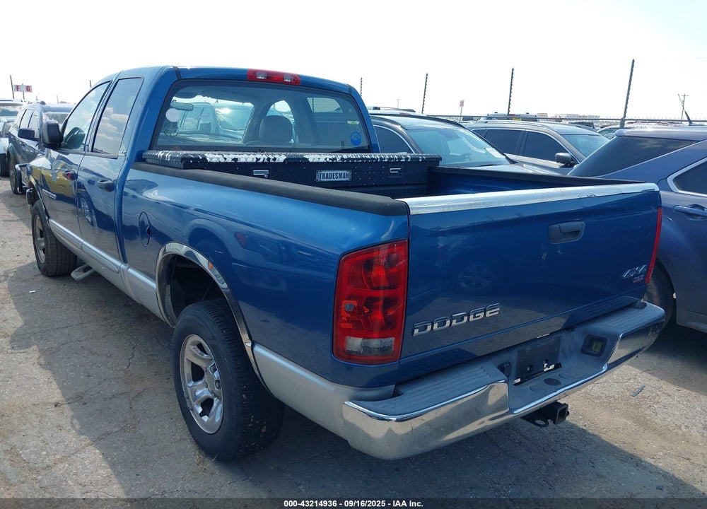 2003 DODGE RAM 1500 SLT/LARAMIE/ST VIN: 1D7HU18D03S311530