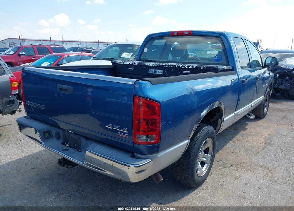 2003 DODGE RAM 1500 SLT/LARAMIE/ST VIN: 1D7HU18D03S311530