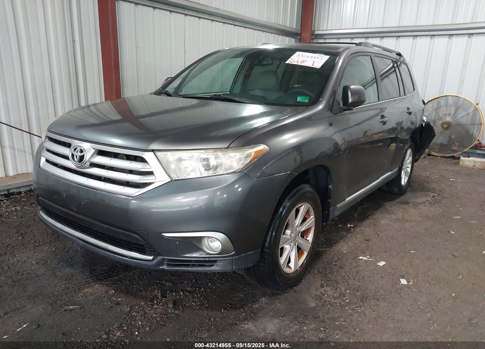 2013 TOYOTA HIGHLANDER SE V6 VIN: 5TDBK3EH8DS278103