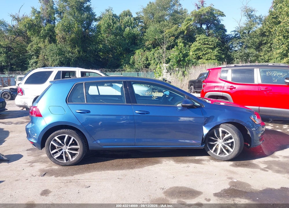 2017 VOLKSWAGEN GOLF TSI S 4-DOOR/TSI SE 4-DOOR/TSI SEL 4-DOOR/TSI WOLFSBURG EDITION 4-DOOR VIN: 3VW217AU6HM034367