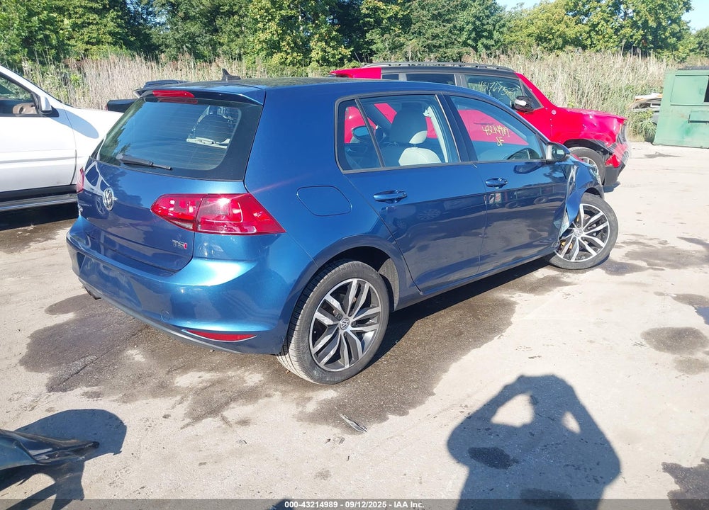2017 VOLKSWAGEN GOLF TSI S 4-DOOR/TSI SE 4-DOOR/TSI SEL 4-DOOR/TSI WOLFSBURG EDITION 4-DOOR VIN: 3VW217AU6HM034367
