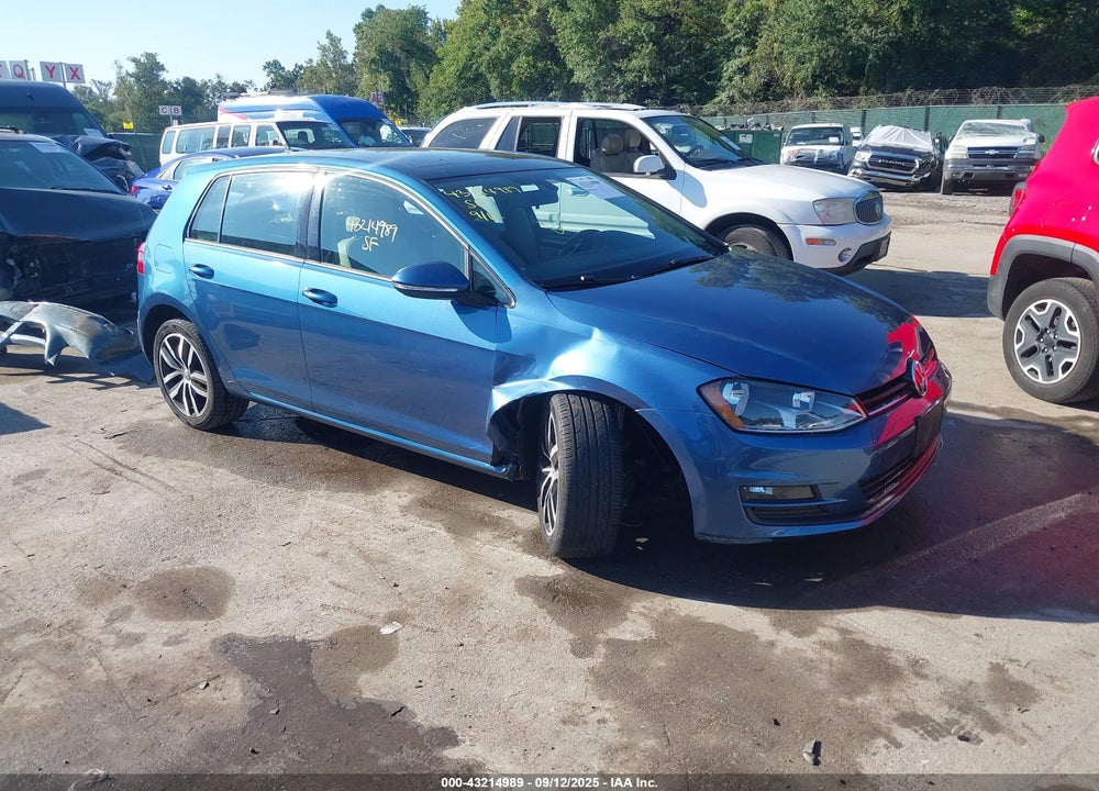 2017 VOLKSWAGEN GOLF TSI S 4-DOOR/TSI SE 4-DOOR/TSI SEL 4-DOOR/TSI WOLFSBURG EDITION 4-DOOR VIN: 3VW217AU6HM034367