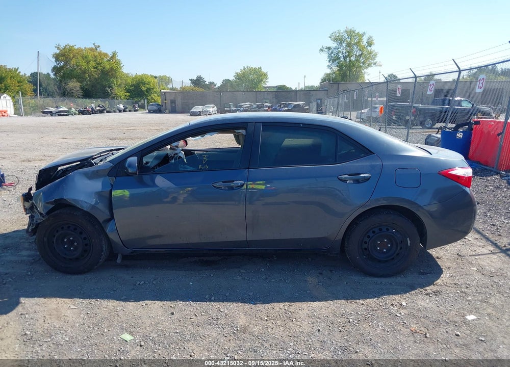 2016 TOYOTA COROLLA VIN: 5YFBURHE9GP480847