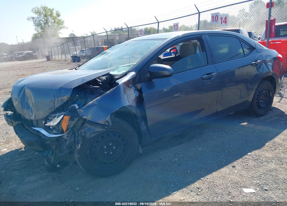 2016 TOYOTA COROLLA VIN: 5YFBURHE9GP480847