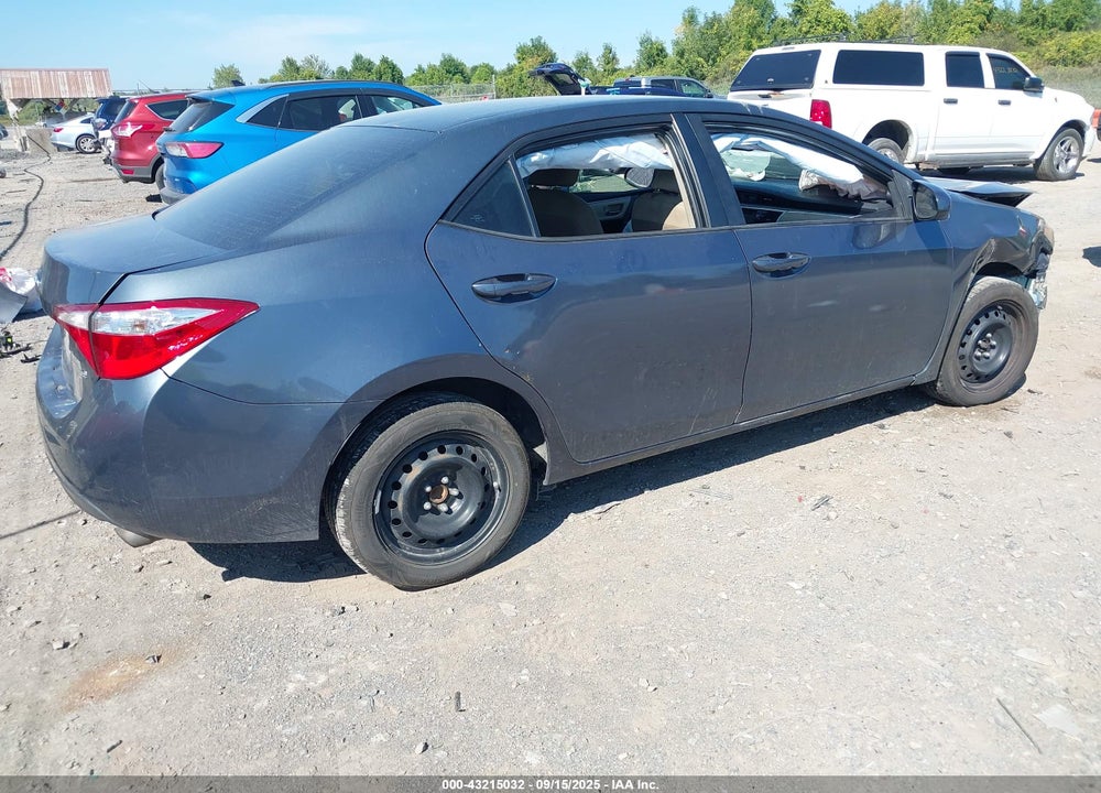 2016 TOYOTA COROLLA VIN: 5YFBURHE9GP480847