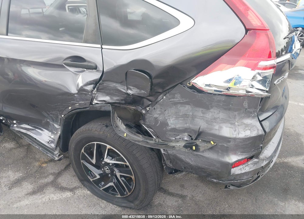 2016 HONDA CR-V VIN: 2HKRM3H49GH514625