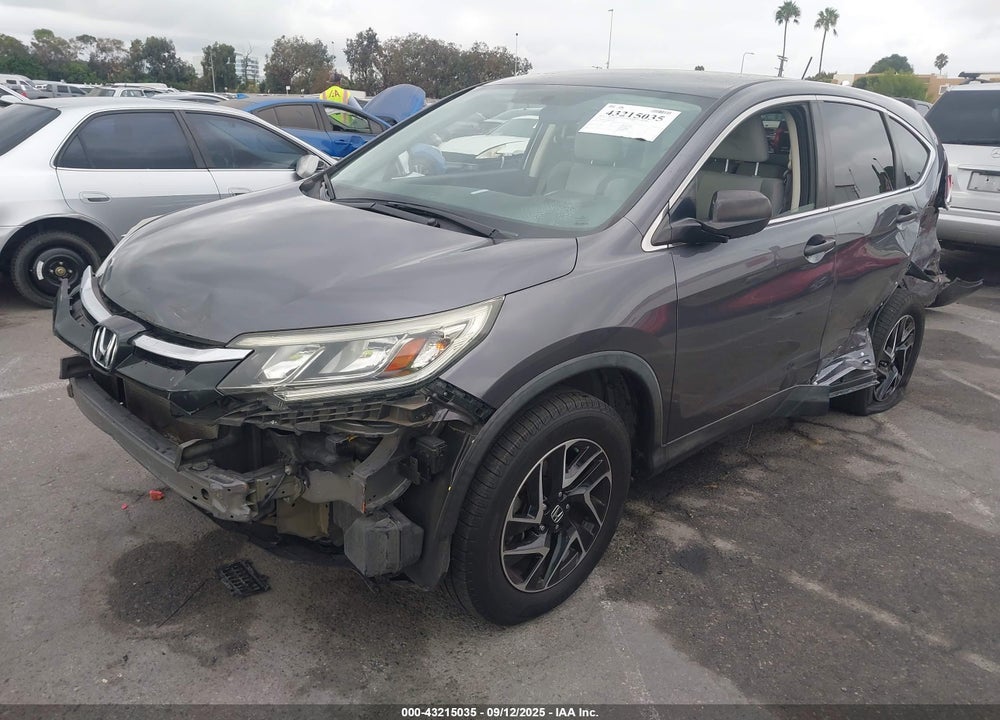 2016 HONDA CR-V VIN: 2HKRM3H49GH514625