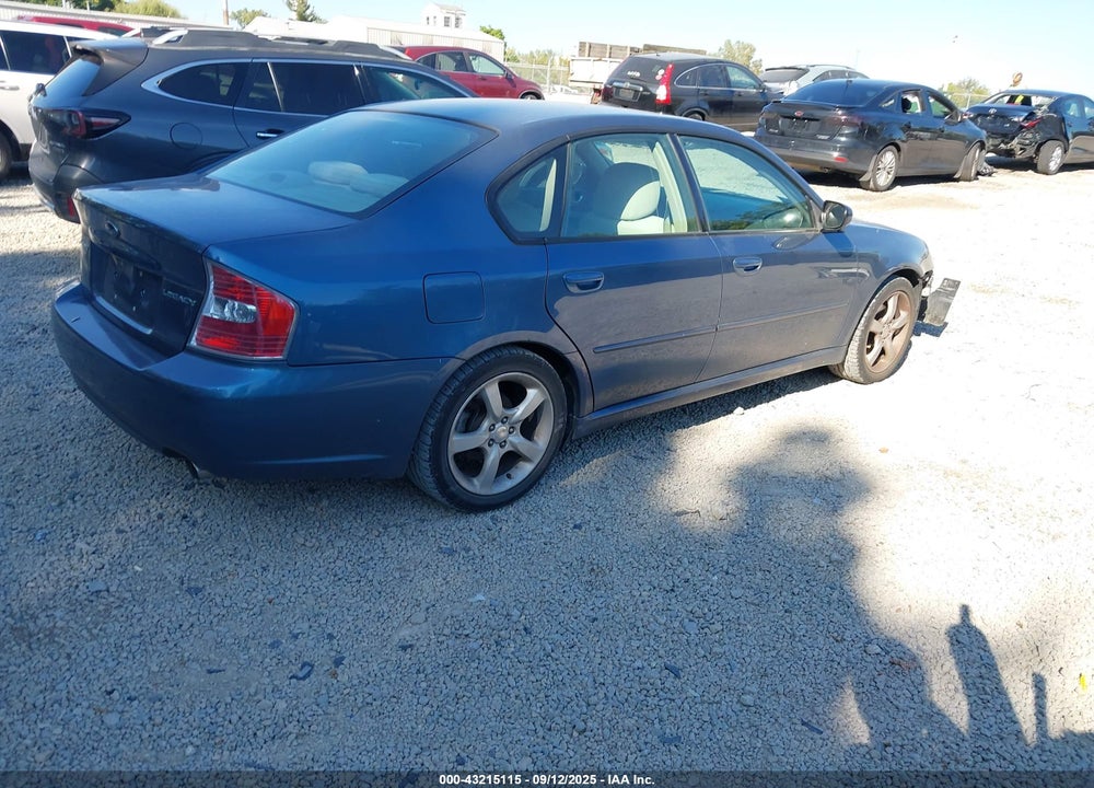 2006 SUBARU LEGACY 2.5I/2.5I LIMITED VIN: 4S3BL626867208292