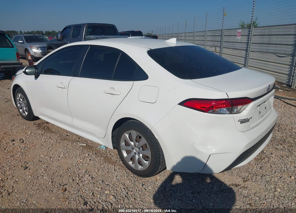 2020 TOYOTA COROLLA LE VIN: JTDEPRAE2LJ080870