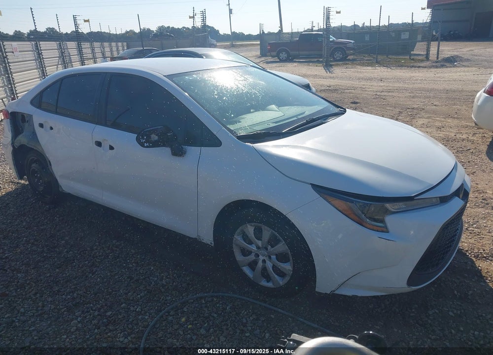 2020 TOYOTA COROLLA LE VIN: JTDEPRAE2LJ080870