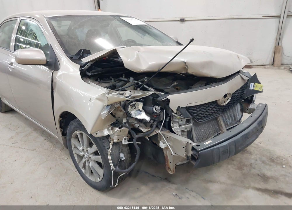 2009 TOYOTA COROLLA VIN: 2T1BU40E99C022372