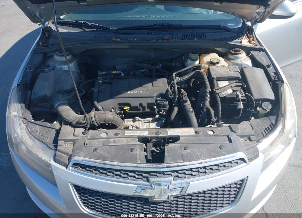 2014 CHEVROLET CRUZE 1LT MANUAL VIN: 1G1PD5SB2E7262334