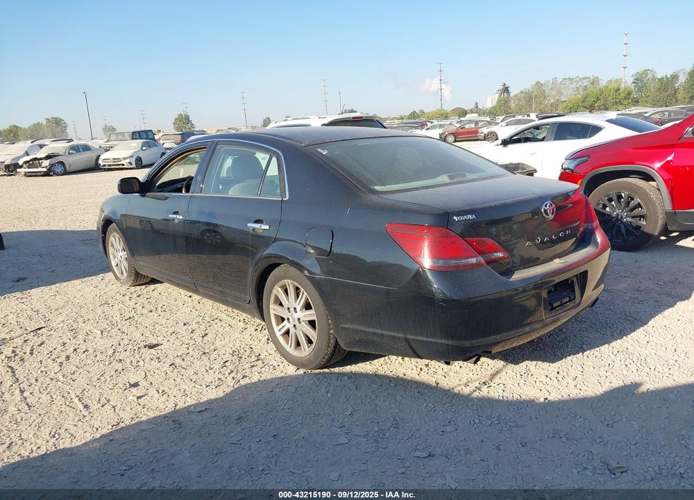 2008 TOYOTA AVALON LIMITED VIN: 4T1BK36B48U292264