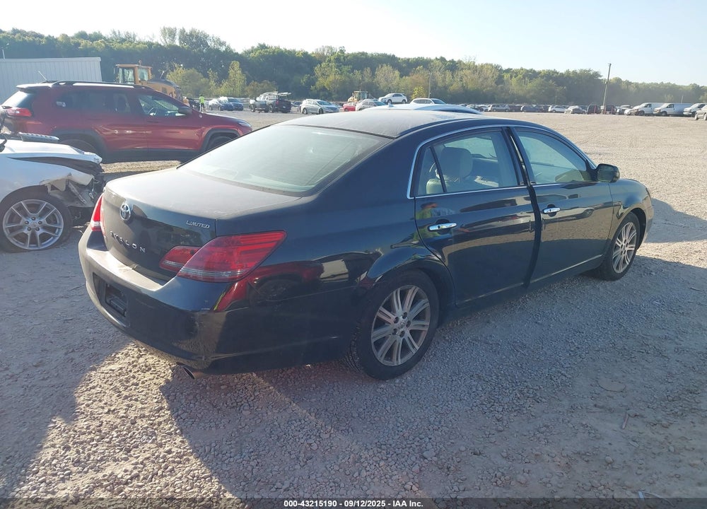 2008 TOYOTA AVALON LIMITED VIN: 4T1BK36B48U292264