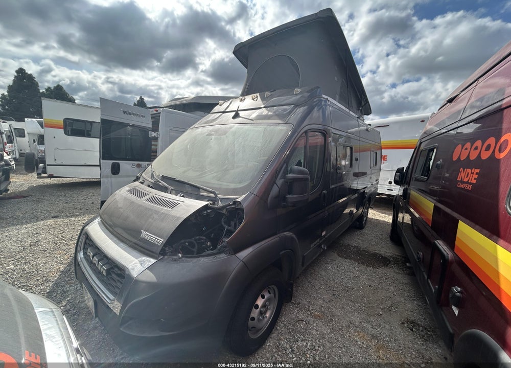 2022 RAM PROMASTER 3500 CARGO VAN HIGH ROOF 159 WB EXT VIN: 3C6MRVJG4NE103895
