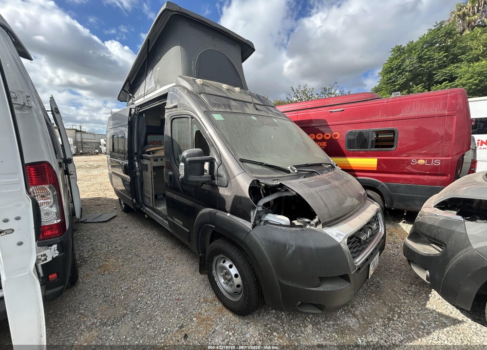 2022 RAM PROMASTER 3500 CARGO VAN HIGH ROOF 159 WB EXT VIN: 3C6MRVJG4NE103895