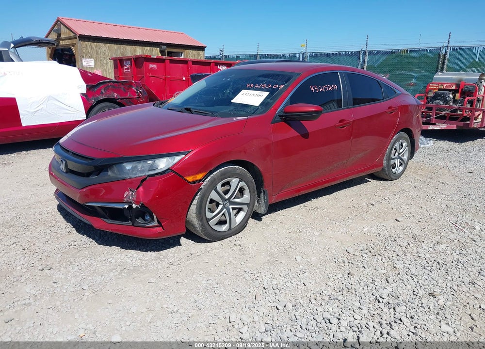 2021 HONDA CIVIC VIN: 2HGFC2F61MH548911