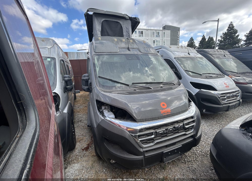 2023 RAM PROMASTER 3500 CARGO VAN HIGH ROOF 159 WB EXT VIN: 3C6MRVJG5PE607083