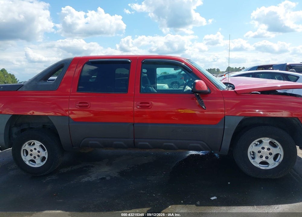 2003 CHEVROLET AVALANCHE 1500 VIN: 3GNEC13T93G155839