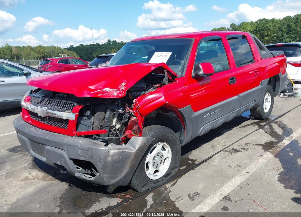 2003 CHEVROLET AVALANCHE 1500 VIN: 3GNEC13T93G155839