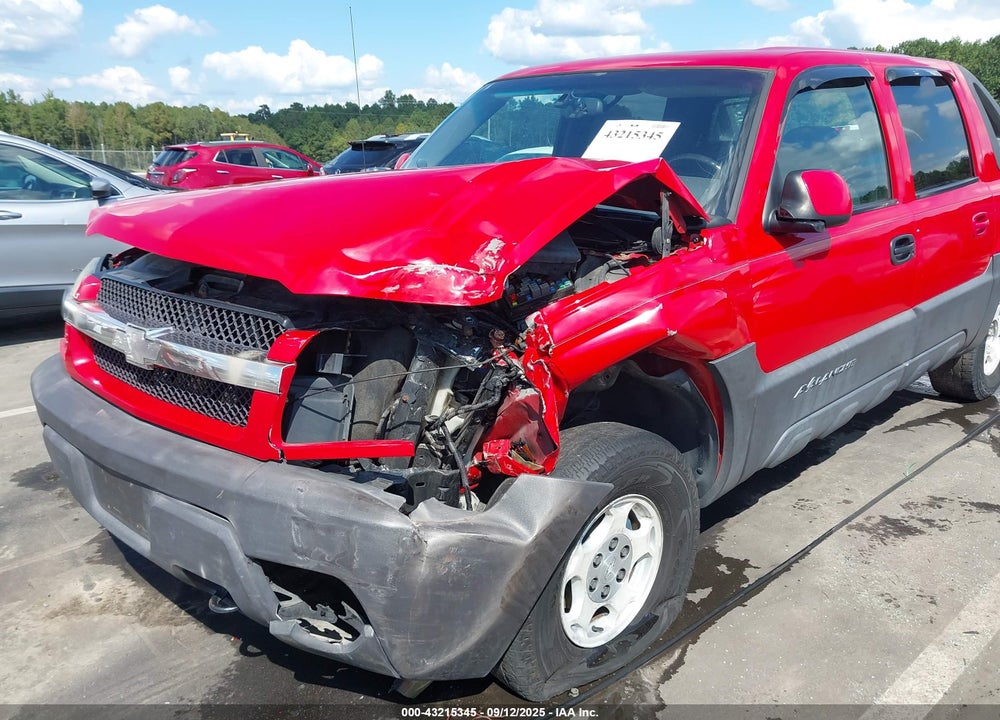 2003 CHEVROLET AVALANCHE 1500 VIN: 3GNEC13T93G155839